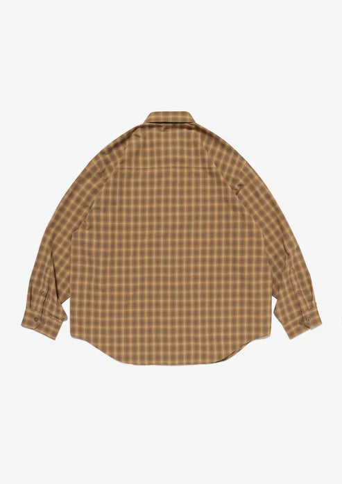 WTAPS TXT 01 / LS / POLY. BROADCLOTH. TEXTILE. OF