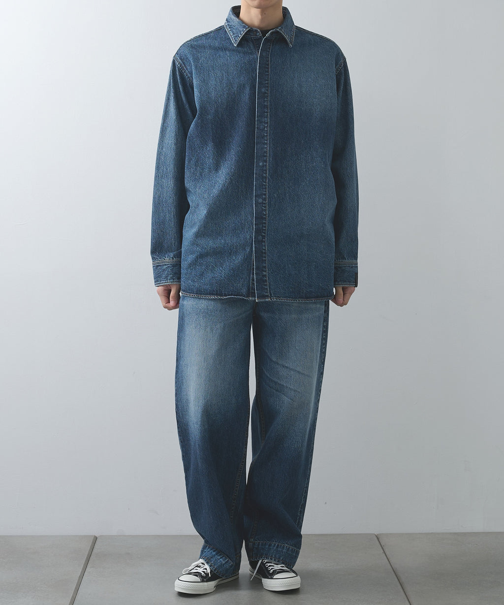 N.HOOLYWOOD DENIM L/S SHIRTS WASHED