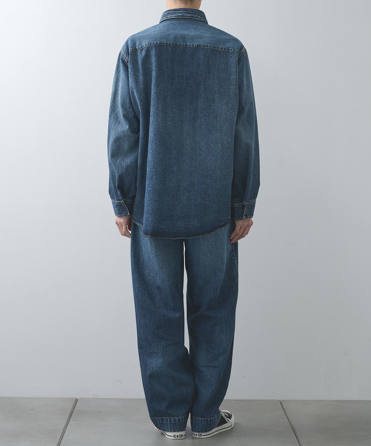 N.HOOLYWOOD DENIM L/S SHIRTS WASHED