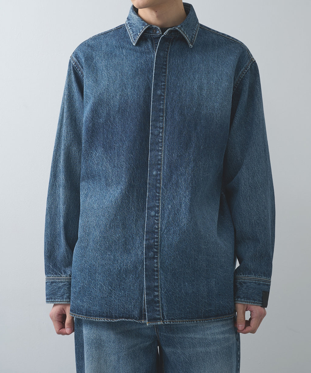 N.HOOLYWOOD DENIM L/S SHIRTS WASHED