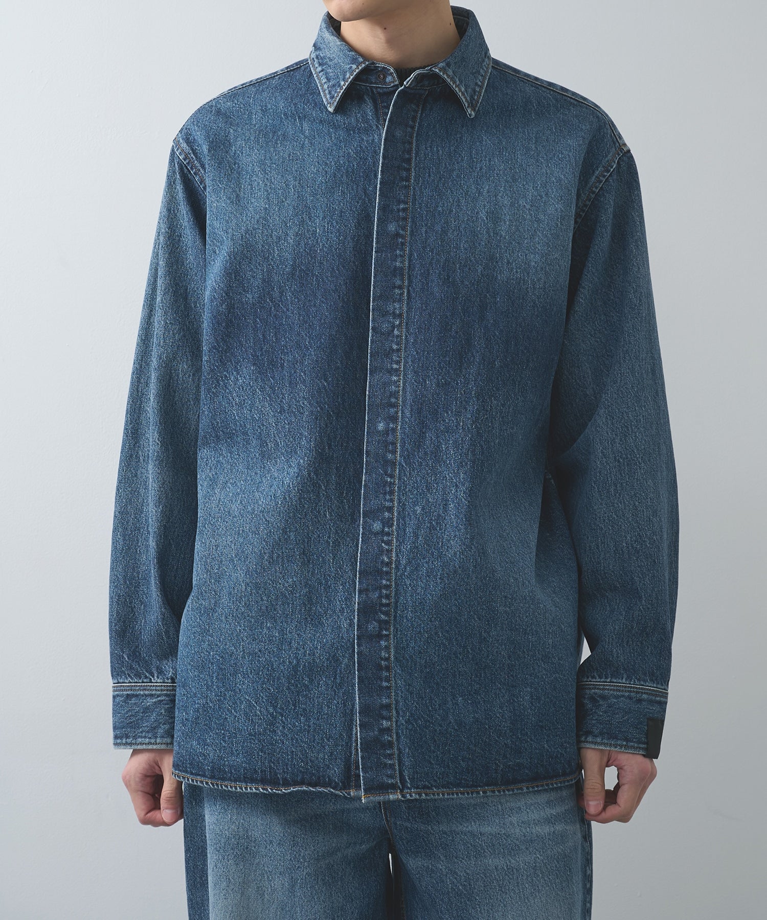 N.HOOLYWOOD DENIM L/S SHIRTS WASHED