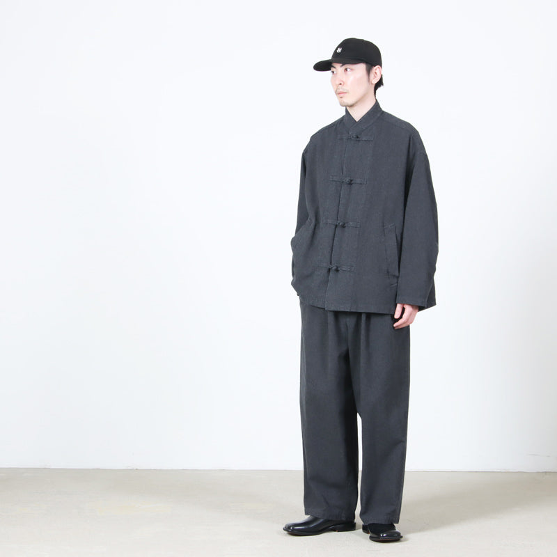 Graphpaper Sulfur Dyed Gabardine Two Tuck Easy Pants