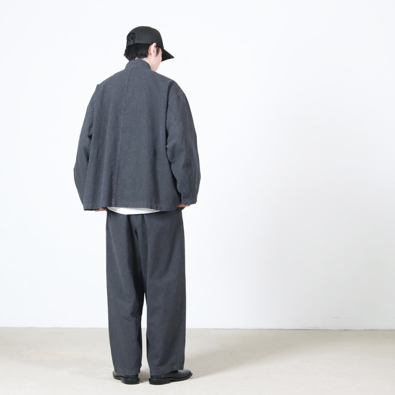 Graphpaper Sulfur Dyed Gabardine Two Tuck Easy Pants