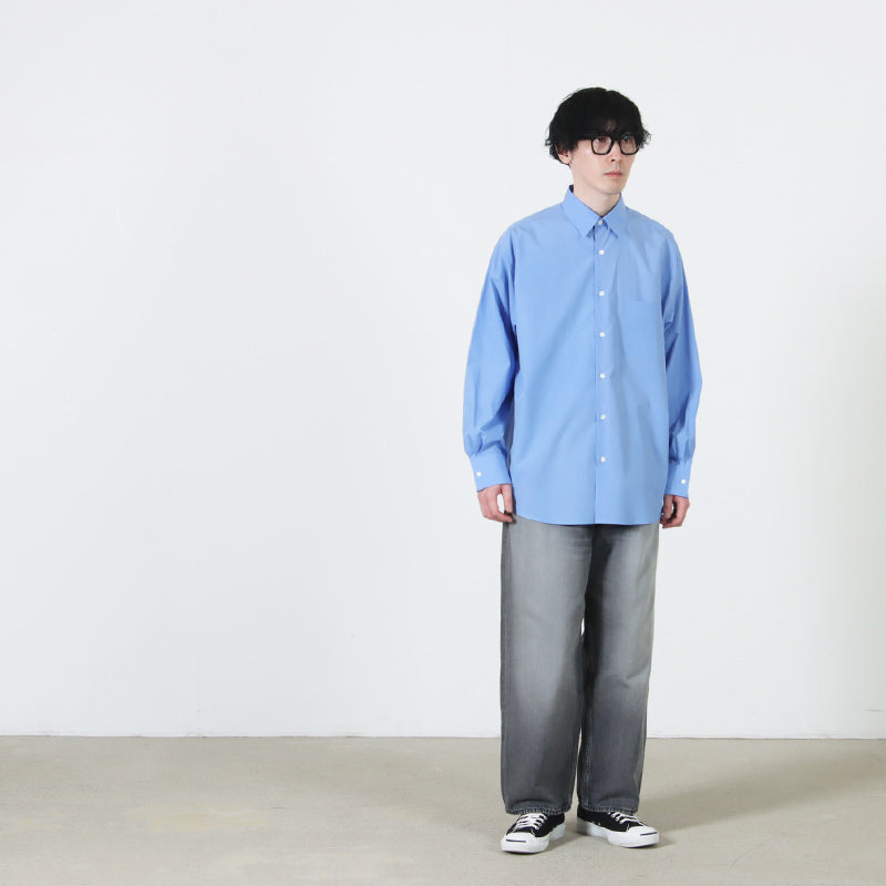 Graphpaper Selvage Denim Two Tuck Pants -LIGHT FADE-