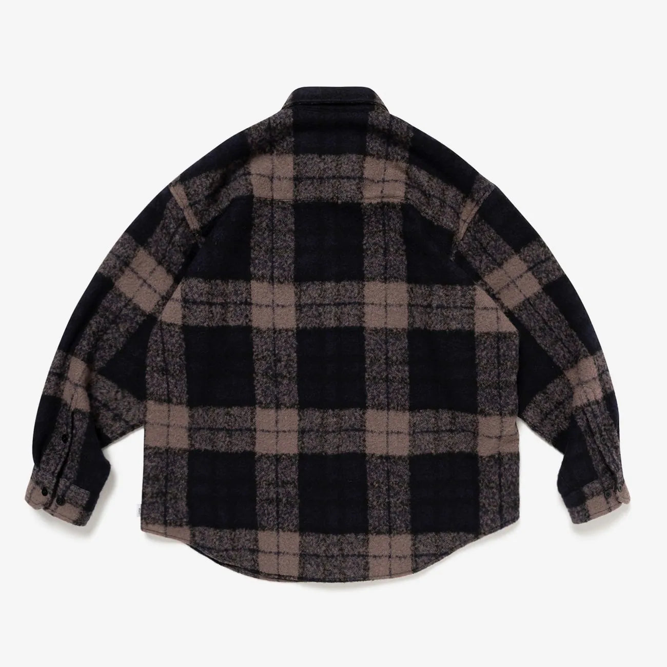 WTAPS TXT 02 / LS / WONY. TWEED. TEXTILE / BLACK