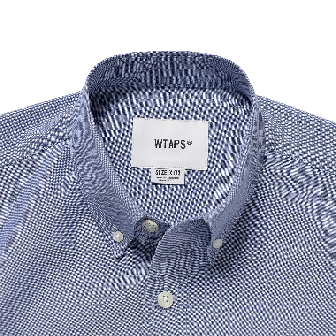 WTAPS BD 01 / LS / CTPL. Oxford. COOLMAX®. RF