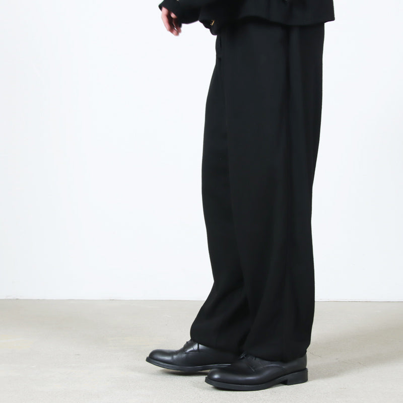 Comoli Silk Nep Drawstring Pants