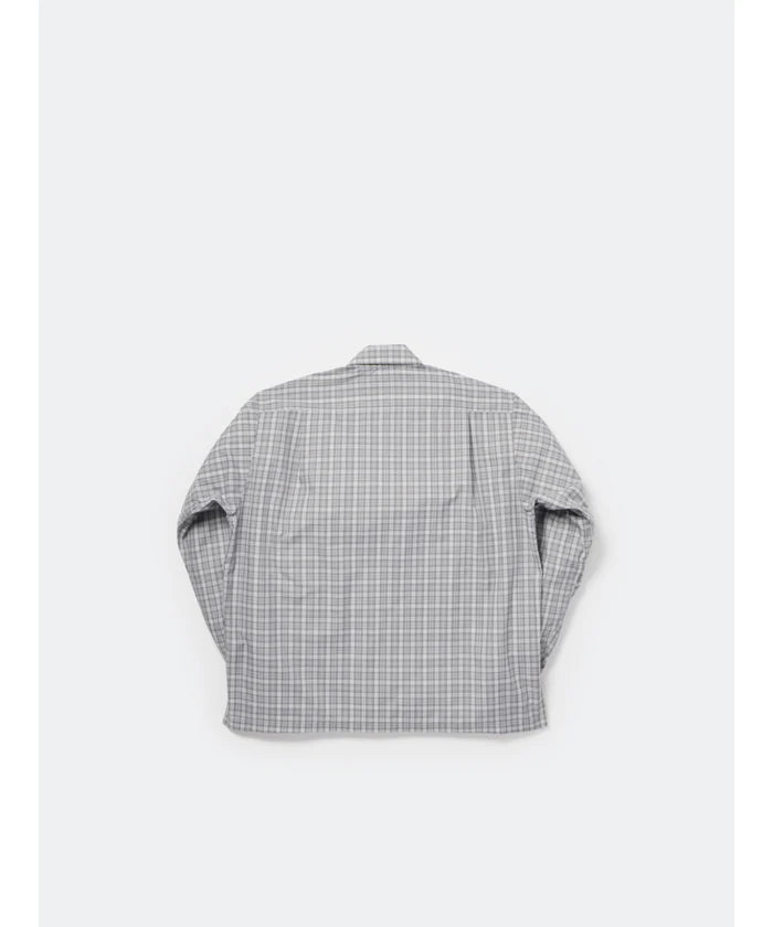 DAIWA PIER39 TECH SPORTS OPEN COLLAR SHIRT L/S GREN PLAID