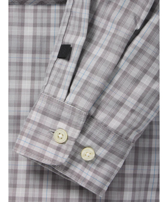 DAIWA PIER39 TECH SPORTS OPEN COLLAR SHIRT L/S GREN PLAID