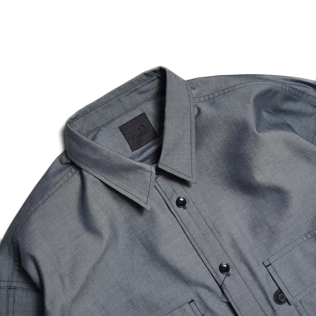 DAIWA PIER39 TECH MULTI POCKET CHAMBRAY SHIRT L/S