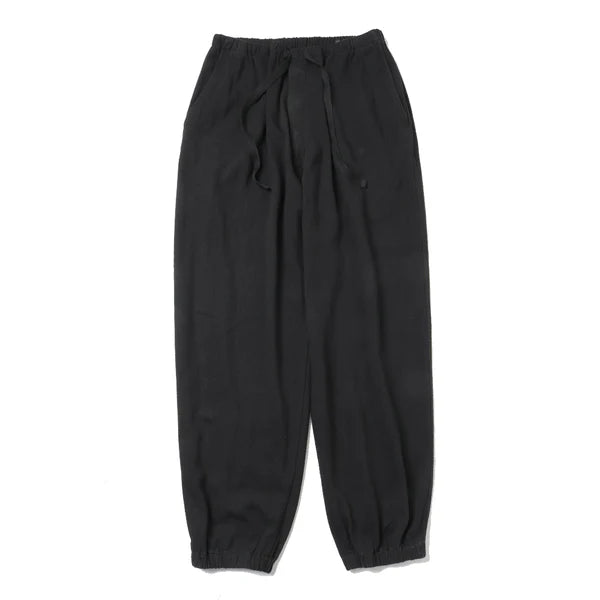Comoli Silk Nep Drawstring Pants