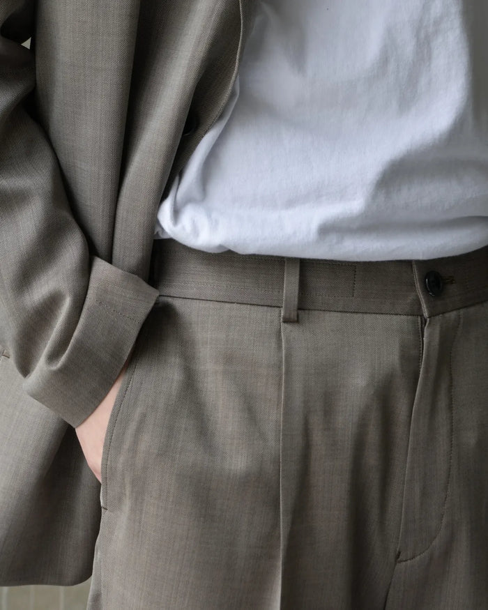 N.HOOLYWOOD 1TUCK TROUSERS