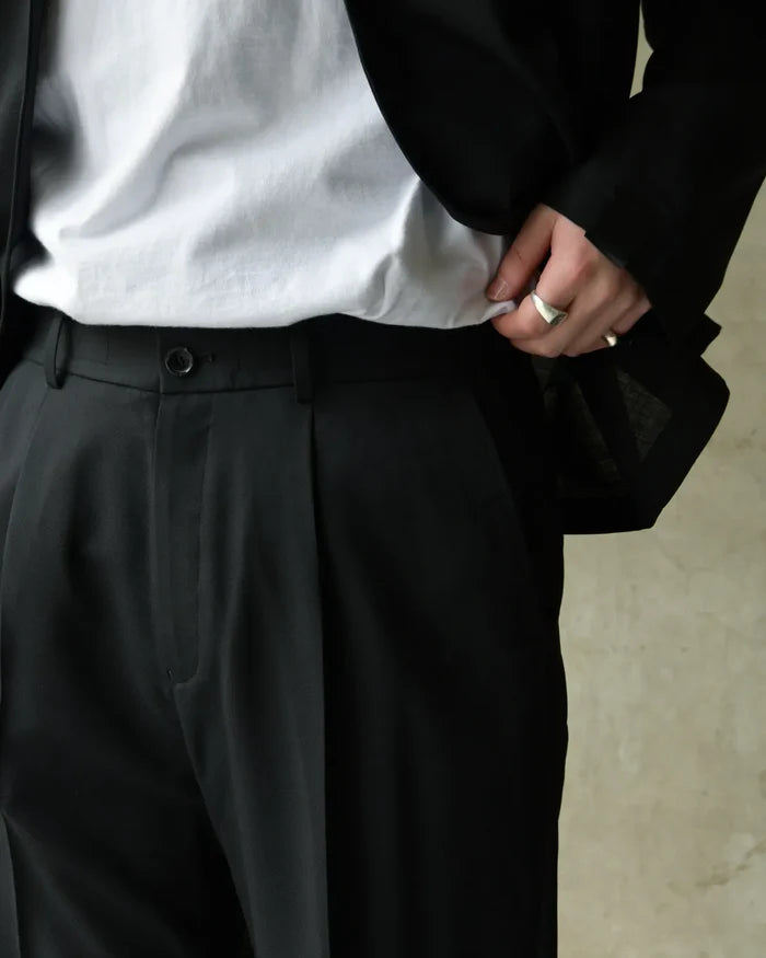 N.HOOLYWOOD 1TUCK TROUSERS